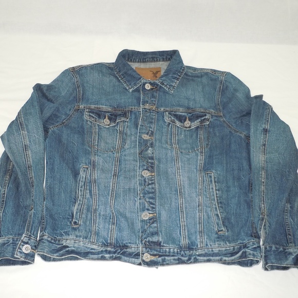 american eagle mens denim jacket